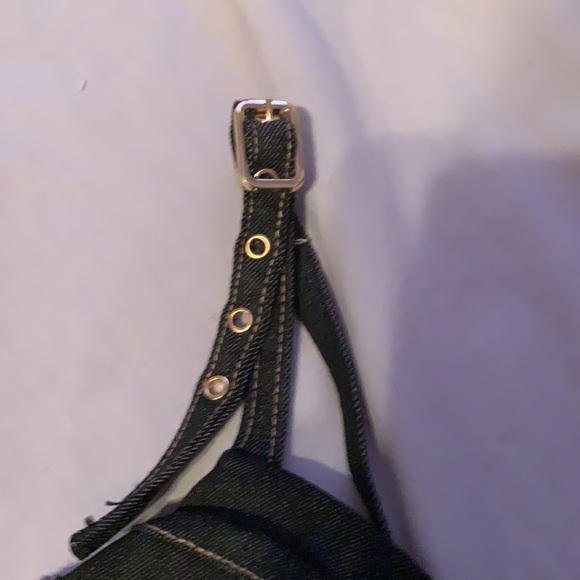 2/$22 Denim Crop Top NWOT - Picture 3 of 5